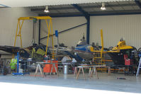 Shoreham Airport, Shoreham United Kingdom (EGKA) - Fast Helicopters Ltd have a Maintenance facility at Shoreham - by Terry Fletcher