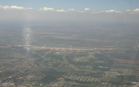 Dyess Afb Airport (DYS) - Aerial view of Dyess AFB looking westward. - by TorchBCT