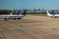 Jorge Newbery Airport, Buenos Aires Argentina (SABE) - Lots of B 737-200s - a spotter's delight! - by Micha Lueck