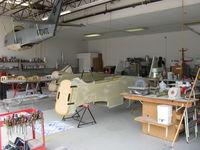 Santa Paula Airport (SZP) - Aviation F/X. Several Experimental class aircraft under construction. - by Doug Robertson