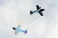 RAF Cosford Airport, Albrighton, England United Kingdom (EGWC) - The Blades aerobatic team at the Cosford Air Show - by Chris Hall