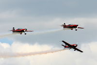 RAF Cosford Airport, Albrighton, England United Kingdom (EGWC) - The Blades aerobatic team at the Cosford Air Show - by Chris Hall
