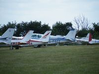 Wycombe Air Park/Booker Airport, High Wycombe, England United Kingdom (EGTB) - Aero Expo visiting aircraft - by Simon Palmer