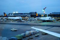 Frankfurt International Airport, Frankfurt am Main Germany (FRA) - 2 Lufthansa Boeing 747-400 (D-ABTA and D-ABVB) - by Hannes Tenkrat