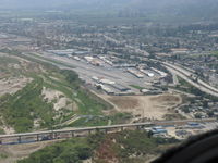 Santa Paula Airport (SZP) - On base leg in N406L, 12th Street Bridge below. - by Doug Robertson
