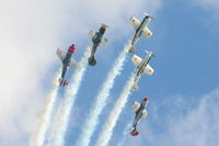 RAF Cosford Airport, Albrighton, England United Kingdom (EGWC) - Aerostars display team at Cosford Airshow - by Chris Hall
