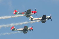 RAF Cosford Airport, Albrighton, England United Kingdom (EGWC) - Aerostars display team at Cosford Airshow - by Chris Hall