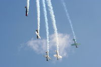 RAF Cosford Airport, Albrighton, England United Kingdom (EGWC) - Aerostars display team at Cosford Airshow - by Chris Hall
