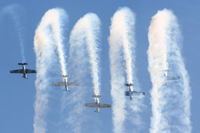 RAF Cosford Airport, Albrighton, England United Kingdom (EGWC) - Aerostars display team at Cosford Airshow - by Chris Hall