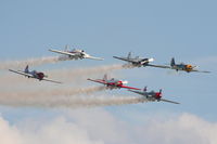 RAF Cosford Airport, Albrighton, England United Kingdom (EGWC) - Aerostars display team at Cosford Airshow - by Chris Hall