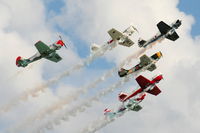 RAF Cosford Airport, Albrighton, England United Kingdom (EGWC) - Aerostars display team at Cosford Airshow - by Chris Hall