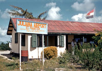 Princess Juliana International Airport, Philipsburg, Sint Maarten Netherlands Antilles (SXM) - St. Marteen terminal. Photo taken by my brother Jose L. Sierra during a familiarization flight on Carbair's DC3 in 1958. - by William Sierra