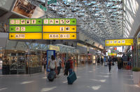 Tegel International Airport (closing in 2011), Berlin Germany (EDDT) - View inside of Terminal A - by Holger Zengler