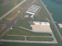 Anderson Muni-darlington Field Airport (AID) - View of the ramp and facilities - by Bob Simmermon