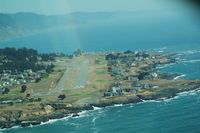 Shelter Cove Airport (0Q5) - Visiting Shelter cove in N1102V - by ROBERT HERRERA