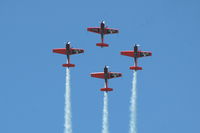 Shoreham Airport, Shoreham United Kingdom (EGKA) - The Blades at the superb RAFA Battle of Britain Airshow, Shoreham Airport, Aug 09 - by Eric.Fishwick
