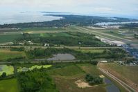 Carl R Keller Field Airport (PCW) - Looking NE, Put-In-Bay Island beyond - by Bob Simmermon