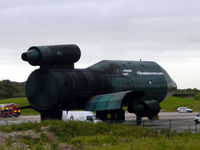 Manchester Airport, Manchester, England United Kingdom (EGCC) - The airports fire practice simulator, looking well used!! - by John1958