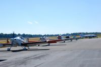 Rock Hill/york Co/bryant Field Airport (UZA) - Taxiing in formation - by Connor Shepard