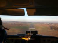 Pontoise Cormeilles-en-Vexin Airport - On short final Rwy 05 at Pontoise - by Erdinç Toklu