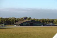Bunge Airport - The old Swedish Air Force hangar at Bunge airfield at the northern end of the island of Gotland, Sweden. - by Henk van Capelle