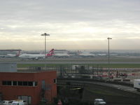London Heathrow Airport, London, England United Kingdom (EGLL) - Heathrow early in the morning. I was waiting for a colleague from Frankfurt. - by Erdinç Toklu