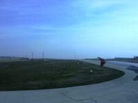 Istanbul Atatürk International Airport, Istanbul Turkey (LTBA) - Lining up at Rwy 18L. One aircraft has justed lifted off. - by Erdinç Toklu