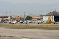 Son Bonet Aerodrome Airport, Palma de Mallorca Spain (LESB) - A few visitors at Son Bonet. - by MikeP