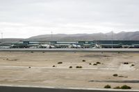 El Matorral Airport, Fuerteventura Spain (GCFV) - view of the terminal at Fuerteventura while departing - by FBE