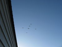 Santa Paula Airport (SZP) - Missing Woman Flight Formation over SZP-please view large - by Doug Robertson