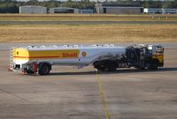 Tegel International Airport (closing in 2011), Berlin Germany (EDDT) - Shell tanker at Berlin Tegel - by moxy