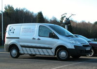 Blackbushe Airport, Camberley, England United Kingdom (EGLK) - NEW CITROEN VAN FOR BLINK - by BIKE PILOT
