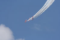 RAF Cosford Airport, Albrighton, England United Kingdom (EGWC) - Red Arrows displaying at the Coford Airshow - by Chris Hall