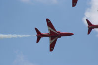 RAF Cosford Airport, Albrighton, England United Kingdom (EGWC) - Red Arrows displaying at the Coford Airshow - by Chris Hall
