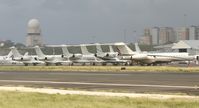 Princess Juliana International Airport, Philipsburg, Sint Maarten Netherlands Antilles (TNCM) - A veiw looking west of the private ramp - by SHEEP GANG