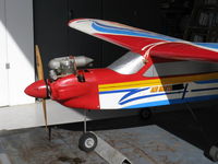 Santa Paula Airport (SZP) - Radio-Control flight models, engine closeup - by Doug Robertson