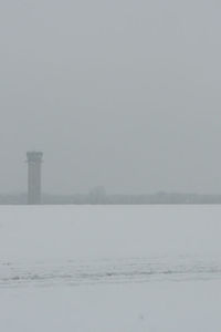 Arlington Municipal Airport (GKY) - Record 12.5 snow fall in Arlington, Texas - by Zane Adams