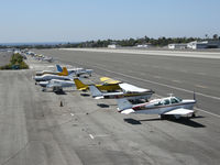 Santa Monica Municipal Airport (SMO) - Ramp - by Krister Karlsmoen