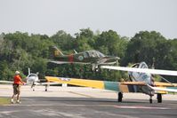 Lakeland Linder Regional Airport (lal) - Ground control and congestion during Sun N Fun 2010. - by Bob Simmermon