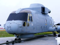 RNAS Culdrose Airport, Helston, England United Kingdom (EGDR) - Merlin at the School of Flight Deck Operations at RNAS Culdrose - by Chris Hall