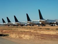 Mojave Airport (MHV) - Ex Air Canada B 767's - by ghans