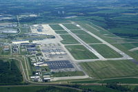 Rickenbacker International Airport (LCK) - Rickenbacker viewed from South of the Airport - by Allen M. Schultheiss