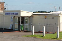 Swansea Airport, Swansea, Wales United Kingdom (EGFH) - Cambrian Flying Club HQ - by Roger Winser