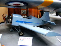 X4WT Airport - unregistered Ward Gnome at the Newark Air Museum - by Chris Hall