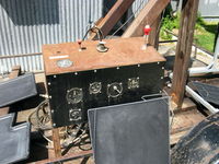 Santa Paula Airport (SZP) - Portable aircraft engine Test Stand, engine instruments and controls - by Doug Robertson