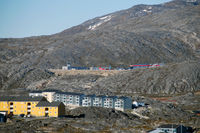 Nuuk Airport, Nuuk (Godthåb) Greenland (BGGH) - View from the city - by Tomas Milosch