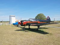 Jonzac Neulles Airport - vue du parking, de la tour et d'un Yak-18T - by Jean Goubet/FRENCHSKY