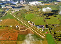 New Richmond Regional Airport (RNH) - New Richmond Regional looking from north to south. - by Gary Dikkers
