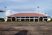 Nakhon Phanom Airport - Passenger terminal as seen from tamac after arrival by flight DD9520 from Donmueang, Bangkko. - by BigDaeng