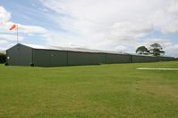 X5FB Airport - 'T' hangars at Fishburn Airfield, UK in August 2010. - by Malcolm Clarke